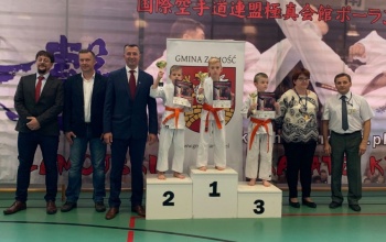 Sukces naszych uczniów na V Ogólnopolskim Turnieju Karate Kyokushin IKO o Puchar Wójta Gminy Zamość